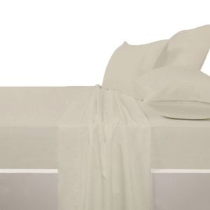 Accessorize 225 TC Polyester Cotton Sheet Set Linen - Single