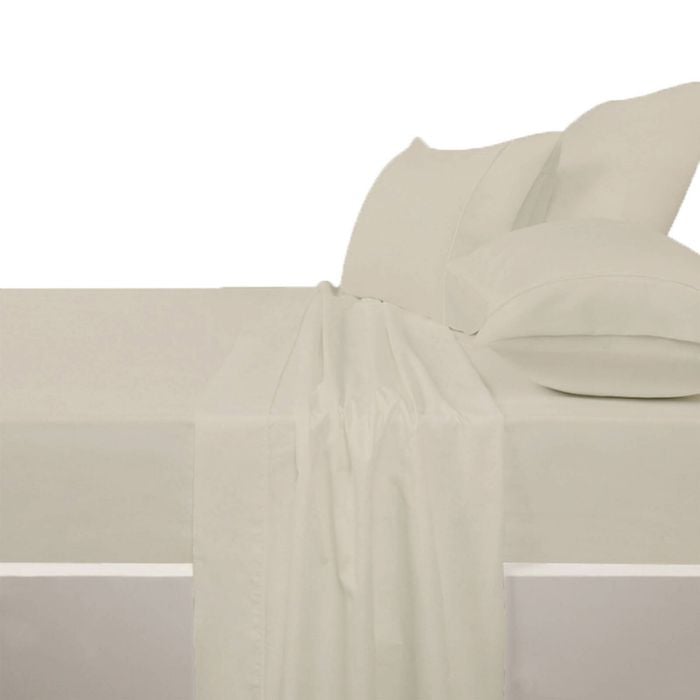 Accessorize 225 TC Polyester Cotton Sheet Set Linen - Single