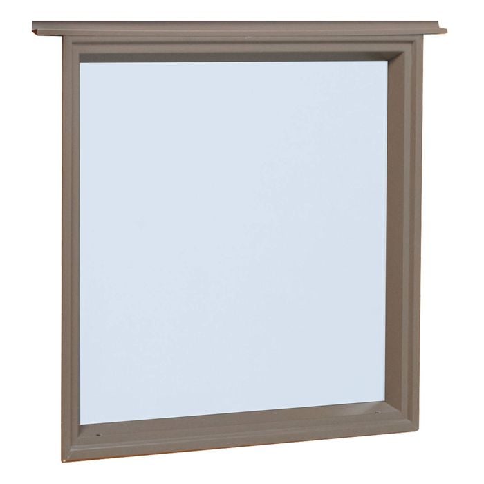 Duratuf Fixed aluminium Window To Fit Cedar Sheds