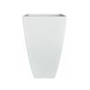 Northcote Pottery 32cm White Miles Tall Square Pot