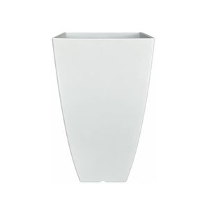 Northcote Pottery 32cm White Miles Tall Square Pot