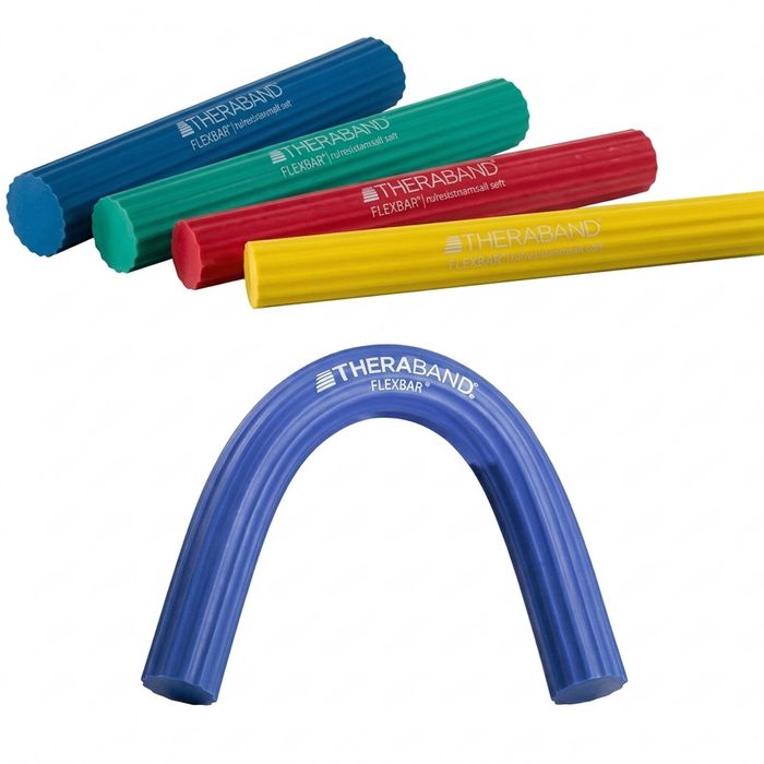 Hand Exerciser Bar - Flexible Forearm and Grip Trainer - 7kg - Green