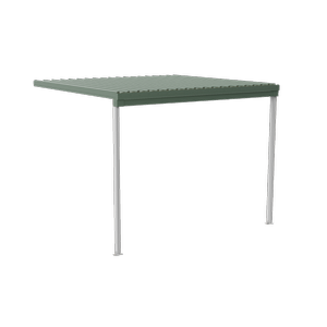 Absco Structures 3.00 x 3.00 x 3.00 Single Patio Cover – Pale Eucalypt