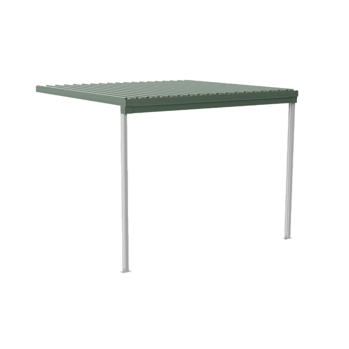 Absco Structures 3.00 x 3.00 x 3.00 Single Patio Cover – Pale Eucalypt