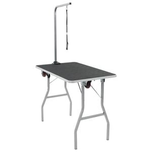 vidaXL Dog Grooming Table Portable Foldable Anti Slip 91.5cm Cat Pet Bath Care