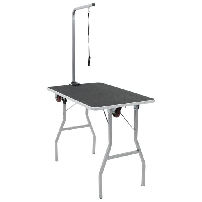 vidaXL Dog Grooming Table Portable Foldable Anti Slip 91.5cm Cat Pet Bath Care