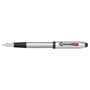 Cross Townsend Ferrari Medium Fountain Pen Writing Stationery Brushed Platinum