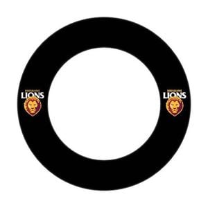 AFL Brisbane Dartboard Surround Lions Team Design Universal Fit