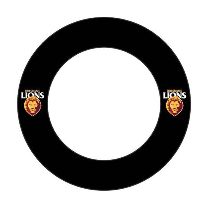 AFL Brisbane Dartboard Surround Lions Team Design Universal Fit