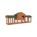 i.Pet Chicken Coop Wooden 220x44x84cm