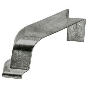 COLORBOND 115mm 90 Degree Quad Gutter External Cast Corner - Woodland Grey