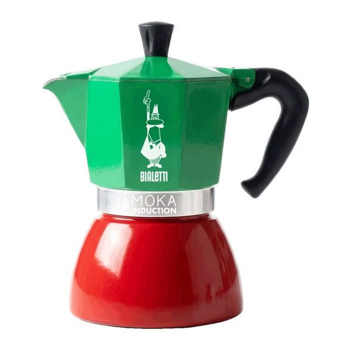 Bialetti Moka Induction Italia - 6 Cup