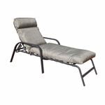 Hartman Aluminium Opus Cushion Sun Lounge In Cappuccino