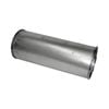 Redback 3" Chambered Muffler Centre/centre - 6" Round, 14" Long, Aluminised Steel