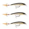 3x Rapala 8cm X Rap Jerkbait/Slashbait Hard Body Fishing Lures - Muddler