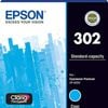 Epson Epson 302 Cyan Ink Cartridge Toner C13T01W292 Genuine Original