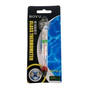 Boyu Glass Aquarium Thermometer Water Temperature Monitor for Fish Tanks