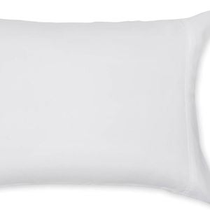 1x Premium 100% Cotton White Pillow Filled Durable Soft Standard 48x74cm