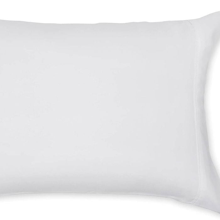 1x Premium 100% Cotton White Pillow Filled Durable Soft Standard 48x74cm