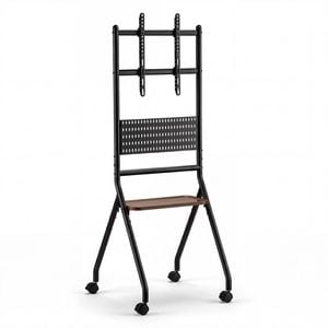 Zuni Rolling Tv Stand With Storage For Bedroom Office Living Room