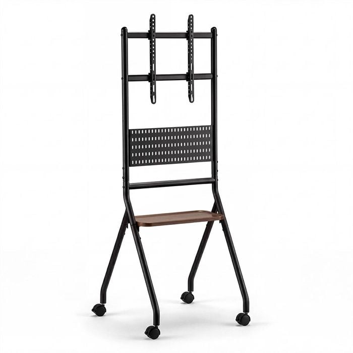 Zuni Rolling Tv Stand With Storage For Bedroom Office Living Room