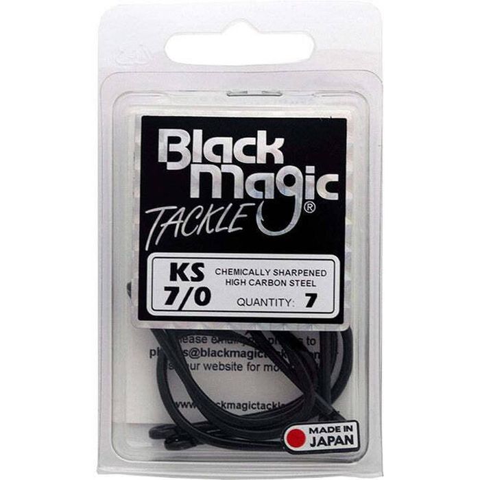Black Magic KS Suicide Fishing Hook Economy Pack 7/0