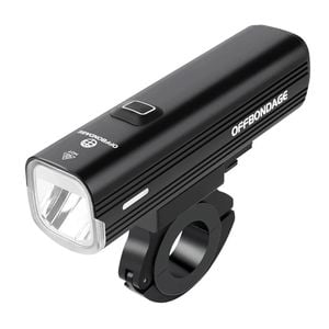 NNEOBA 1000 Lumen USB Rechargeable Bike Front Light 3 Modes Black