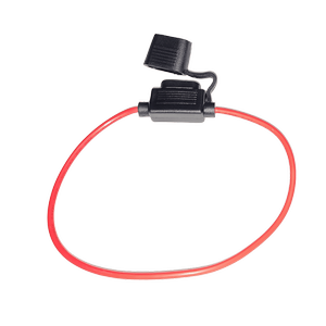 Exotronic Inline Standard Blade Fuse Holder | 14awg Tinned Copper