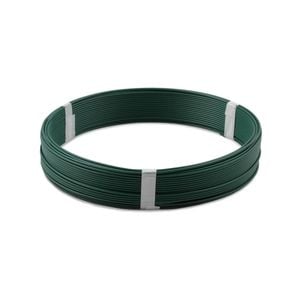 Jack 1.57mm x 50m Green PVC Coated Tie Wire