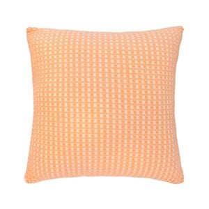 Bambury Dora Square Cushion - Peach