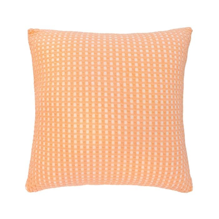 Bambury Dora Square Cushion - Peach