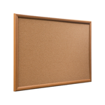 Pinboard Cork OAK Style Frame 900x600mm