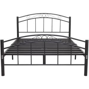 Cleveland Double Metal Bed Frame - Black