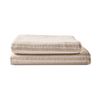 MyHouse Lorne Textured Bath Towel Collection 70cm x 140cm Shell