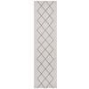 The Rug Connection Harley Lola Off White 500x80cm - Extra Large Runner Pet Friendly Indoor Rug
