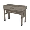 Vegtrug 1m Grey Wash Small Wall Hugger Raised Garden Bed - Grey