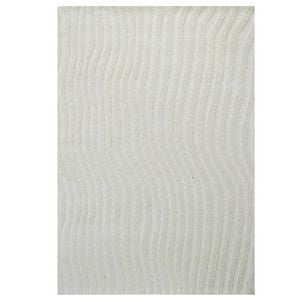 Modern Contemporary Wool Rug-Textures 6387-Ivory-160x230cm
