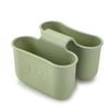 Joie Double Faucet Caddy Dual Compartments Sage 14x13x16cm Compact Organizer