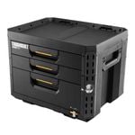 ToughBuilt StackTech 3-Drawer Locking Box