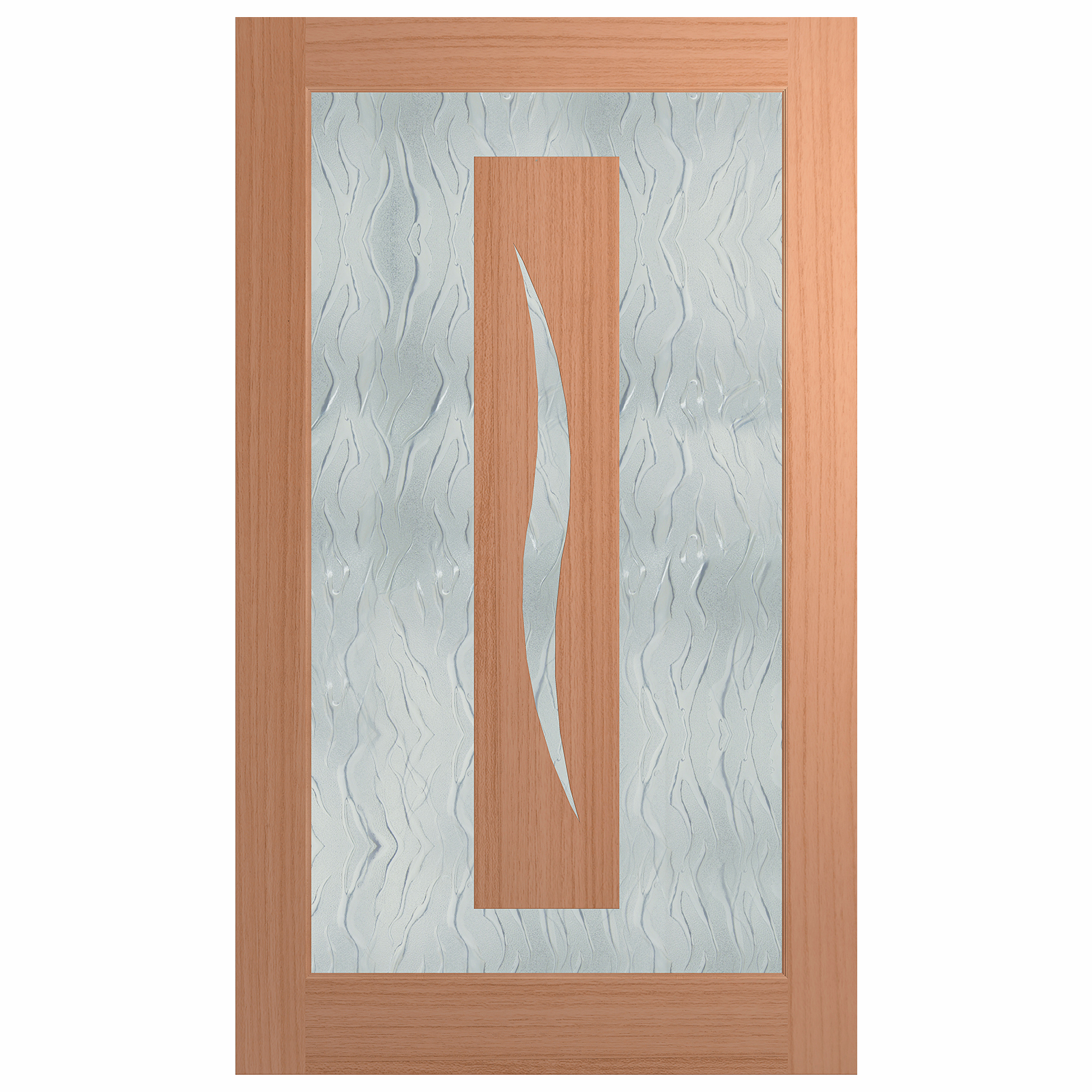 Hume 2040 x 1200 x 40mm External Door SPM Illusion Frosted Glass IL26 thumbnail 2