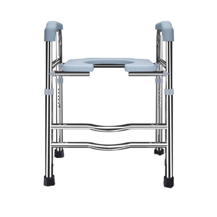 Adjustable Raised Toilet Seat With Cushion - Heavy Duty 150kg
