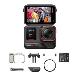 Insta360 Ace Pro 2 8K Action Camera Xplorer Bundle - Moonlight Silver