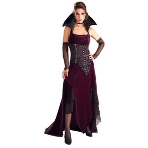 Rubies Vampira Collectors Edition Women Dress Up Halloween Party Costume Size S