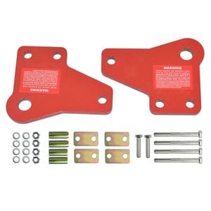 Front Recovery Tow Point Kit 3250 KG Hitch Fit For Toyota Hilux KUN26 2005-2015 N70