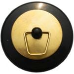 Kinetic 50mm Polished Brass Basin / Bath Plug