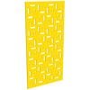 ProtectorAl 300-1200w x 1201-2400h Light Yellow/Gloss White Mosaic Unframed Composite Deco Panel