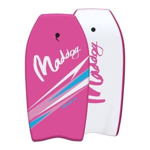 Maddog Lightweight Breaker Bodyboard Beach Boogie Board 37" Pink