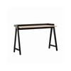 Modern Furniture YARA Study Desk 118cm - Black & Natural