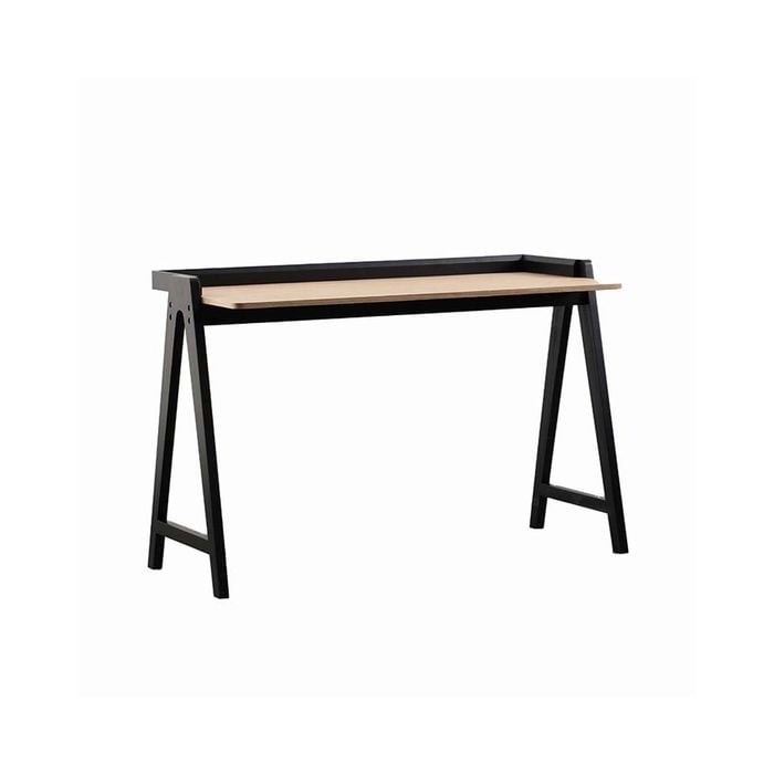 Modern Furniture YARA Study Desk 118cm - Black & Natural
