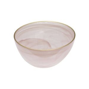 Ismay 750ml Glass Soup/Rice Bowl Dinnerware - Pink